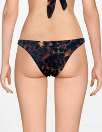 ANSELLIA PRINTED FIXED SIDE BIKINI BOTTOM