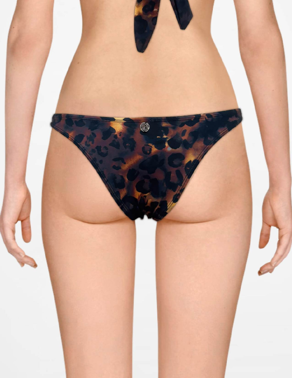 ANSELLIA PRINTED FIXED SIDE BIKINI BOTTOM