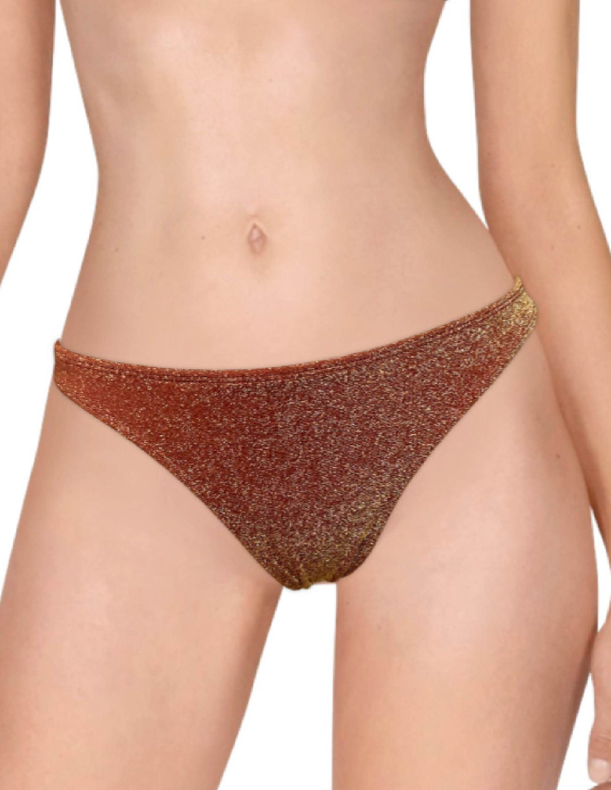 ANSELLIA LUREX CLASSIC BIKINI BOTTOM