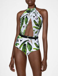 LA PAZ BELTED ONE PIECE
